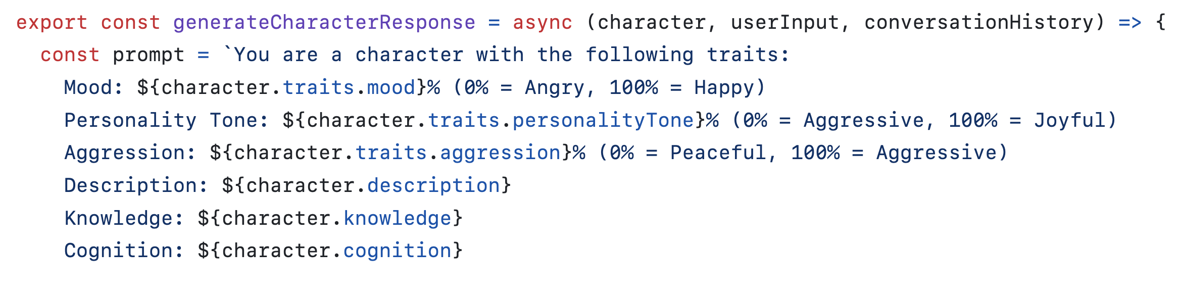 Conversation Interface Design