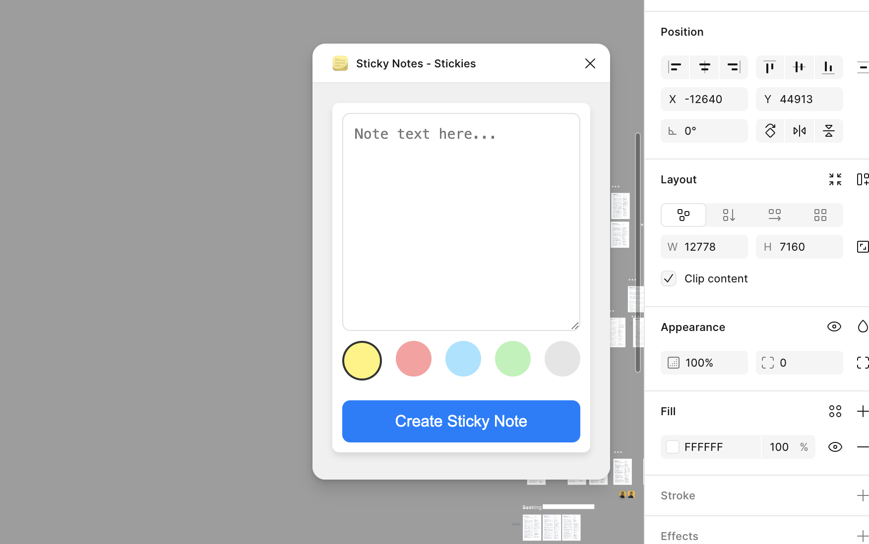 Stickies Figma Plugin Hero